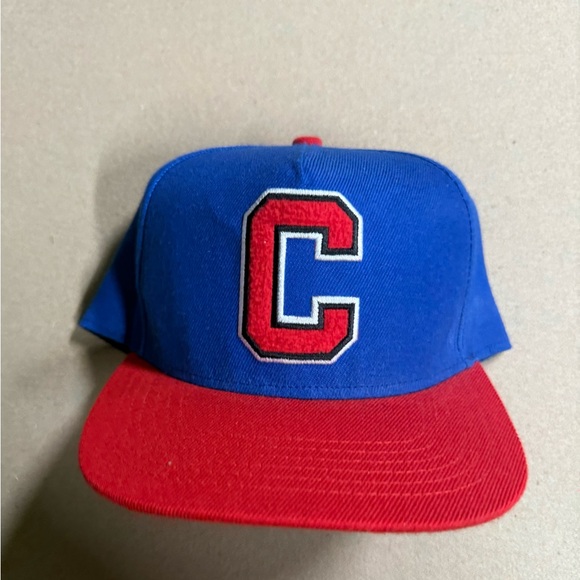 Blue and Red Cap with C Logo - Picture 1 of 1